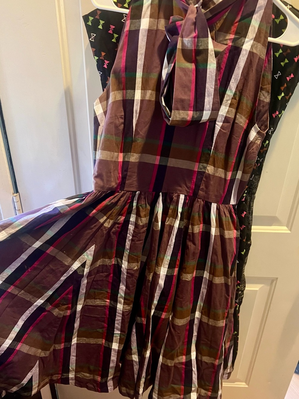 Trashy Diva Purple Plaid Dress - Picture 2 of 6